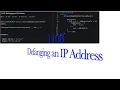 LeetCode 1108 Defanging an IP Address