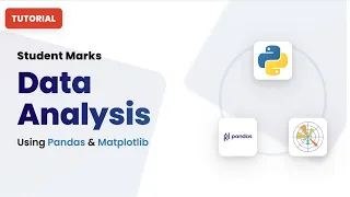 Student Marks Analysis Using Pandas and Matplotlib Python Data Analysis Tutorial