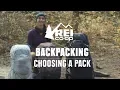 How to Choose Backpacking Packs REI
