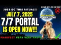 Download Lagu ✅7/7 JULI (77) MANIFESTATIE Portaal is open voor enorme overvloed💫 Doe dit ritueel op 7 juli 2025