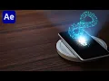 Scifi Hologram VFX After effects Tutorial