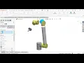 SOLIDWORKS Assembly Mate Robotic arm