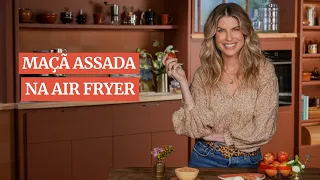 Maçã assada na Air Fryer