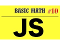 Javascript Tutorial for Beginners - Basic Math