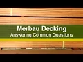Merbau Decking FAQs - Answering Common Questions about Merbau Decking