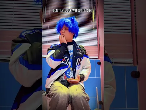 No dejes que la peluca se aleje de tu vista. #cosplay #anime #uan
