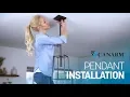 How to Install a Down Rod Pendant Light Canarm