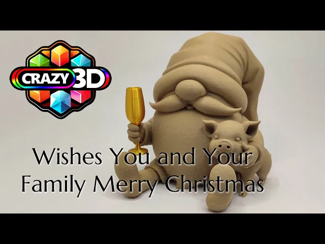 Cute Christmas Gnome / New Year Gnome video thumbnail