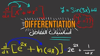 Differentiation Basics I أساسيات التفاضل 
