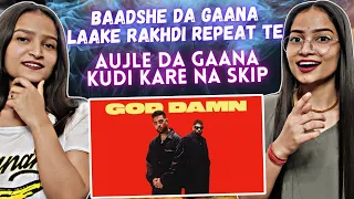 Badshah X Karan Aujla - God Damn (Official Video) | Hiten | Ek THA RAJA | Reactions Hut