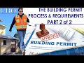 The Building Permit Process Requirements - - Part 2 of 2