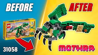 LEGO Creator Mothra (Legendary, Monsterverse) MOC (109 pcs)[31058] Alternate Build | Tutorial | TBB