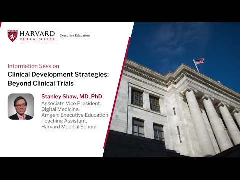 Information session on Harvard Medical School’s Clinical Development Strategies