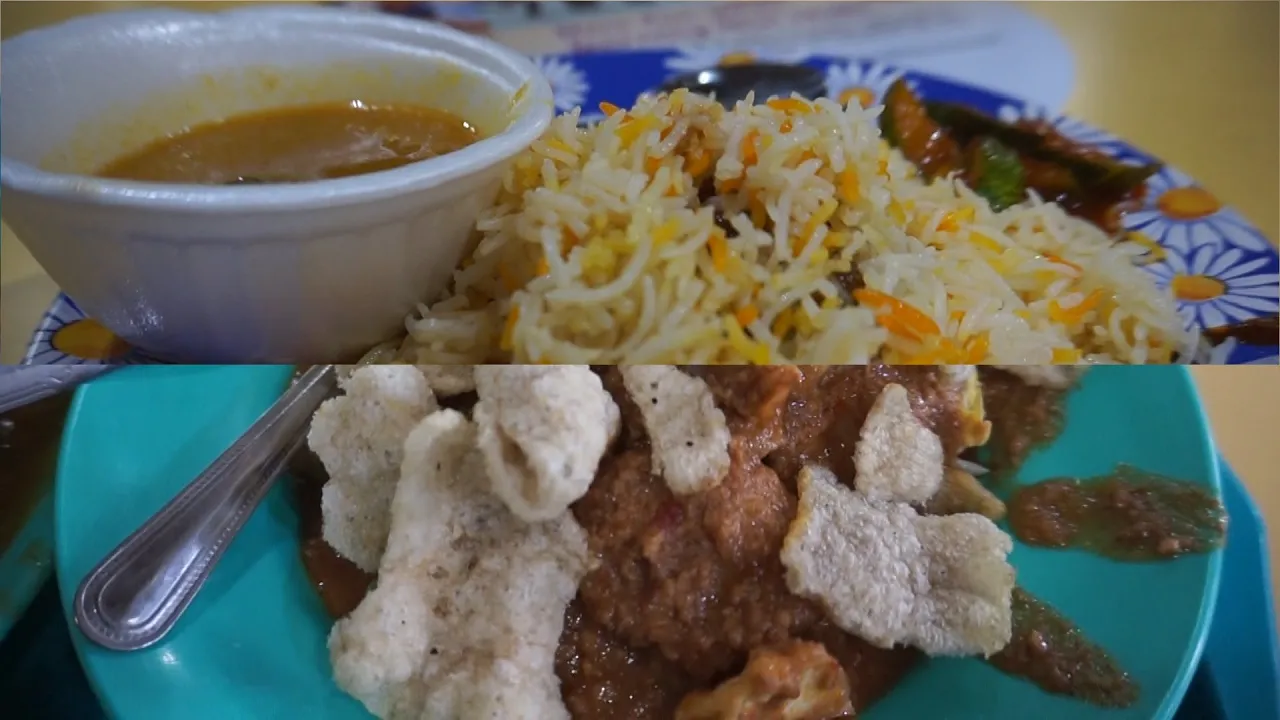 Geylang Serai. Haji Mohd Yussof Warung Nasi Baryani, Geylang Serai Chee Kong, Rojak & Mee Siam