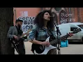 Lagu Super Natural - Jasmine \u0026 Or busking outside the church in Schillerkiez