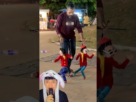 RAHUL MELIHAT BONEKA MENARI #funny