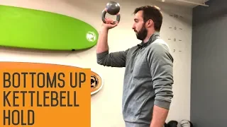Bottoms Up Kettlebell Hold Shoulder Centration Exercise