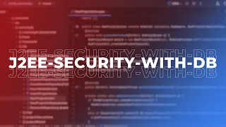 J2EE Security with DB Demo Java EE Database Authentication Authorization