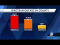 Spectrum releases new outage restoration dates for South Carolina counties