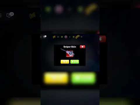 I got horizan sniper skin! #roblox #rivlas #youtubeshorts