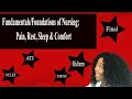 Fundamentals of Nursing - Rest Sleep Pain Comfort