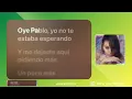 Danna Paola - Oye Pablo (Versión Karaoke)
