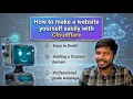 How to make a professional looking website with cloudfare almost free