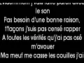 Casseurs Flowters  - Inachevés ( PAROLES )
