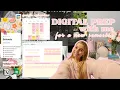 HOW I DIGITALLY PREP FOR A NEW SEMESTER google calendar notion homework tracker