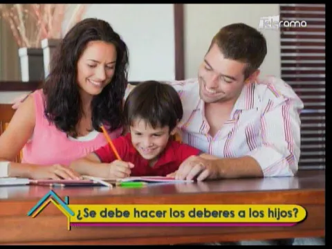 ¿Se debe hacer los deberes a los hijos?