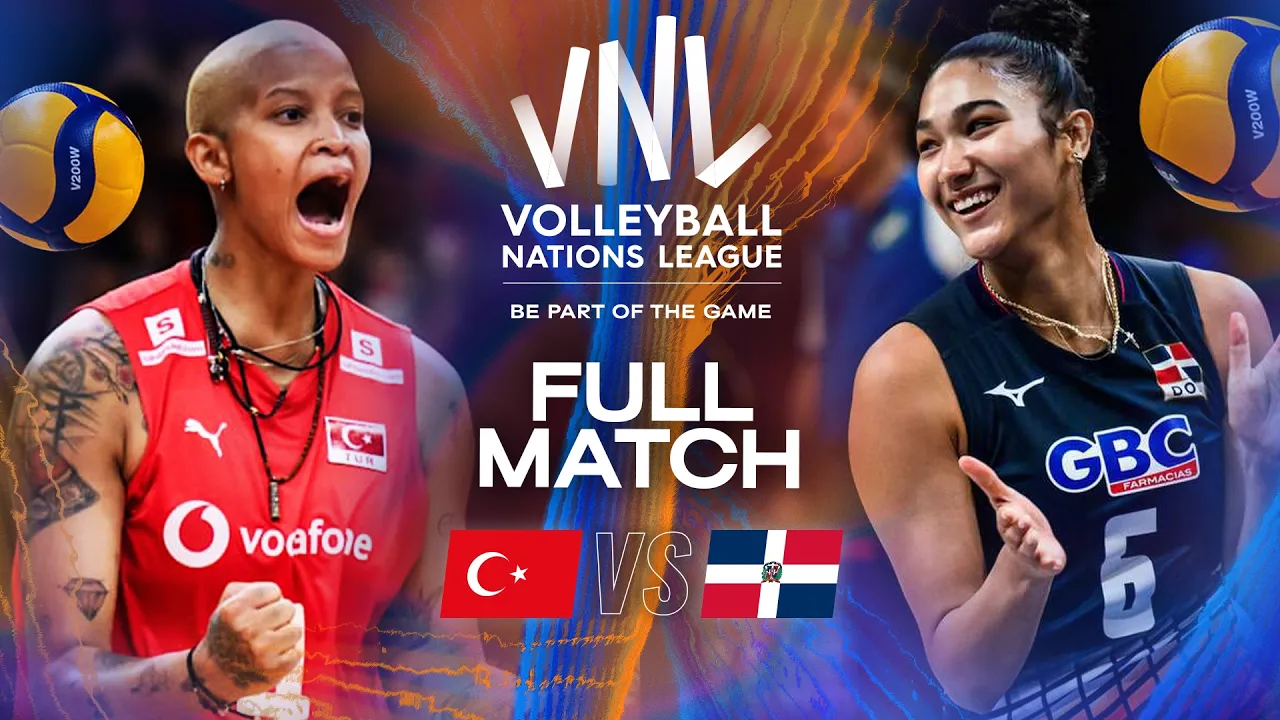 Türkiye 🇹🇷 vs. Dominican Republic 🇩🇴 | VNL 2025 - Full Match | Week 2