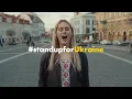 Download Lagu Ukrainian refugee sings with Lithuanians in support for Ukraine