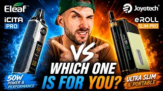 Eleaf iCita Pro vs Joyetech eRoll Slim Pro | Full Review & Comparison