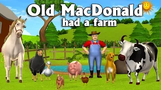 old macdonald had a farm 3d animation english nursery rhymes u0026 songs for children
