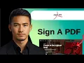How To Digitally Sign A PDF Document Step By Step Tutorial