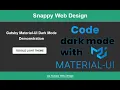 How to Code a Dark Theme with Material UI