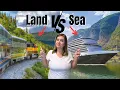 How Should YOU Visit Alaska Land vs Sea Comparison