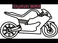 Motorcycle Coloring Pages - Colors with Bike