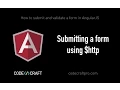Submitting a form using http - S01 EP03