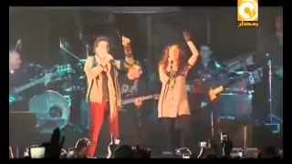 محمد منير و غاده عادل   نعناع الجنينه   حفل اﻻوبرا      دندنها