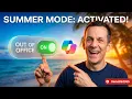 Never Manually Set Out of Office Again Automate with Copilot Power Automate