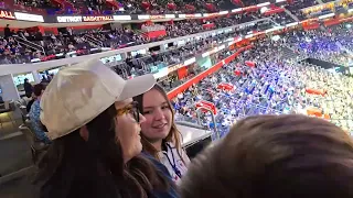 Little Caesar s Arena third floor suite entry and view Dec2025