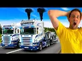 Download Lagu MENTALE SCANIA V8 KONVOOI | VAN IERLAND NAAR HET VK! | #TruckerTim