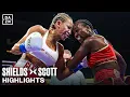 Claressa Shields vs Kaye Scott FIGHT HIGHLIGHTS