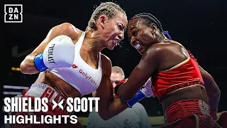 Claressa Shields vs Kaye Scott FULL FIGHT HIGHLIGHTS