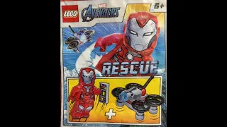 LEGO 242217 Instructions | Marvel | Rescue and Drone | Avengers | Infinity Saga | Magazine Gift