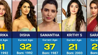 age of famous indian actress in 2024 