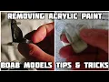How to Remove Acrylic paint from your Scale models - tips and Tricks Featuring James Bond
