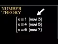 System of congruences modular arithmetic