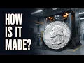 How a U S Quarter Is Made From Metal Coil to Coin